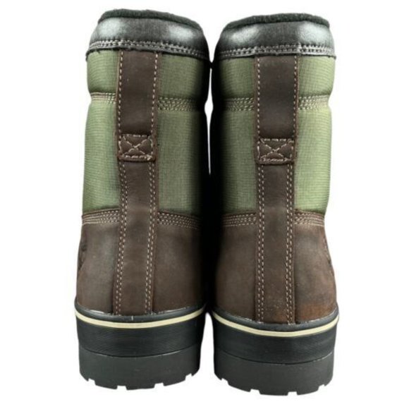 Timberland Spruce Mountain Warm Lined Dark Brown Nubuck Boots Men's Sizes 10-12M - Picture 5 of 9